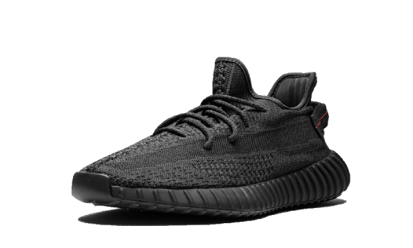 Adidas YEEZY Yeezy Boost 350 V2 Shoes Black- Static - FU9006 Sneaker MEN