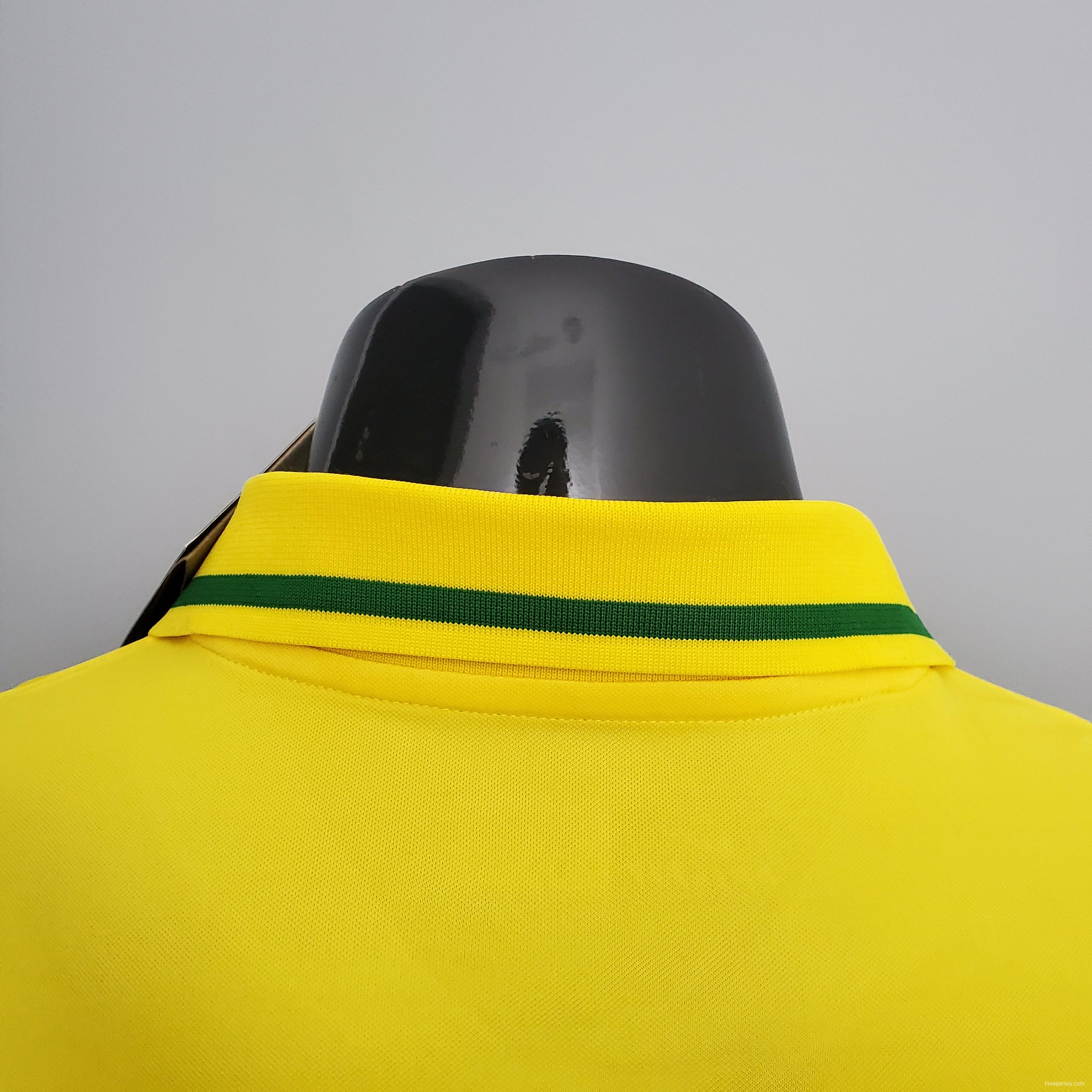 POLO Brazil Yellow Soccer Jersey