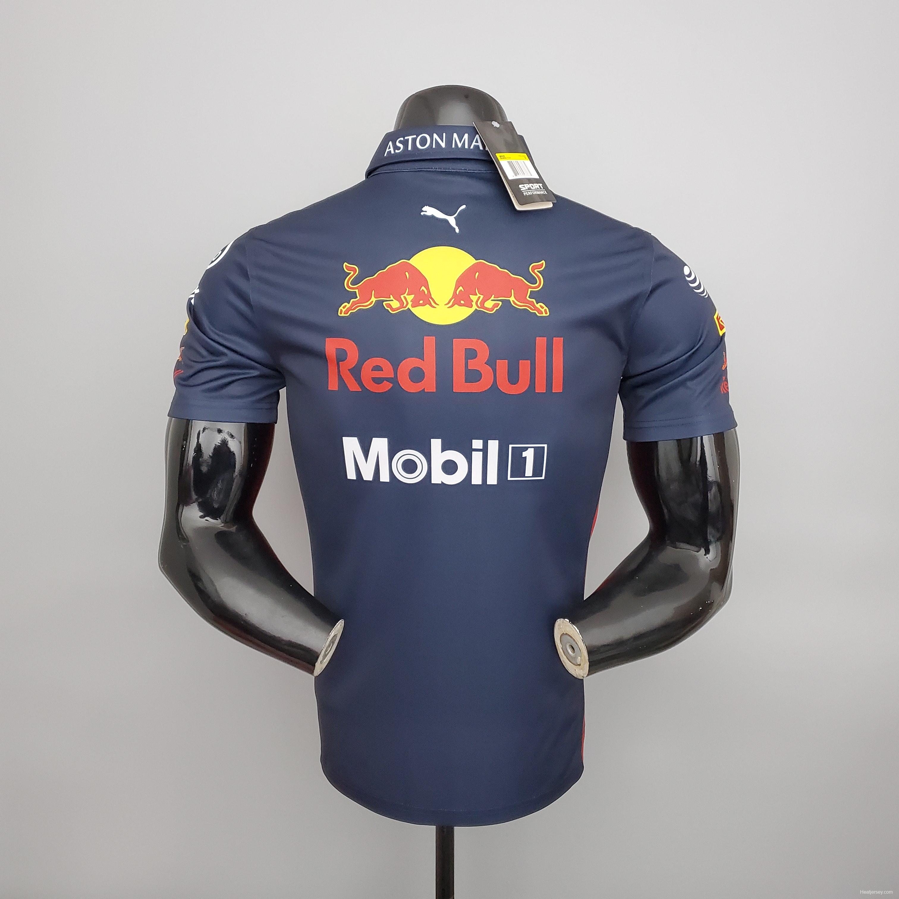 F1 Red Bull Royal Blue POLO Royal Blue S-5XL