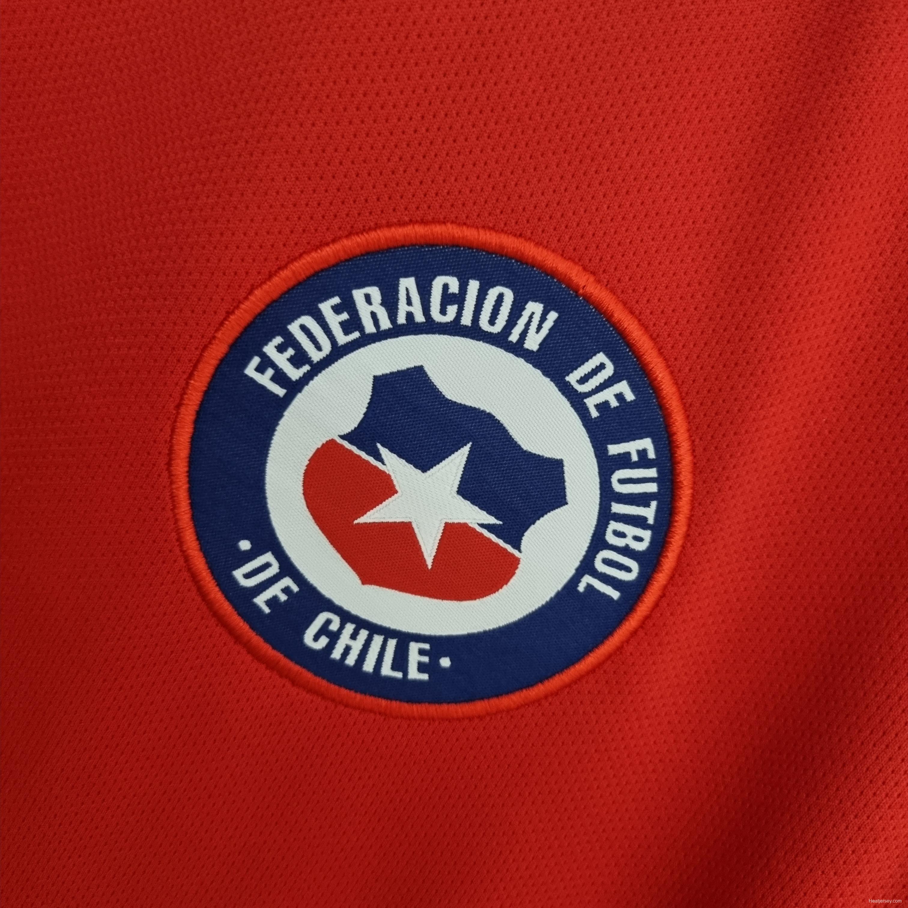 Retro chile 16/17 home Soccer Jersey