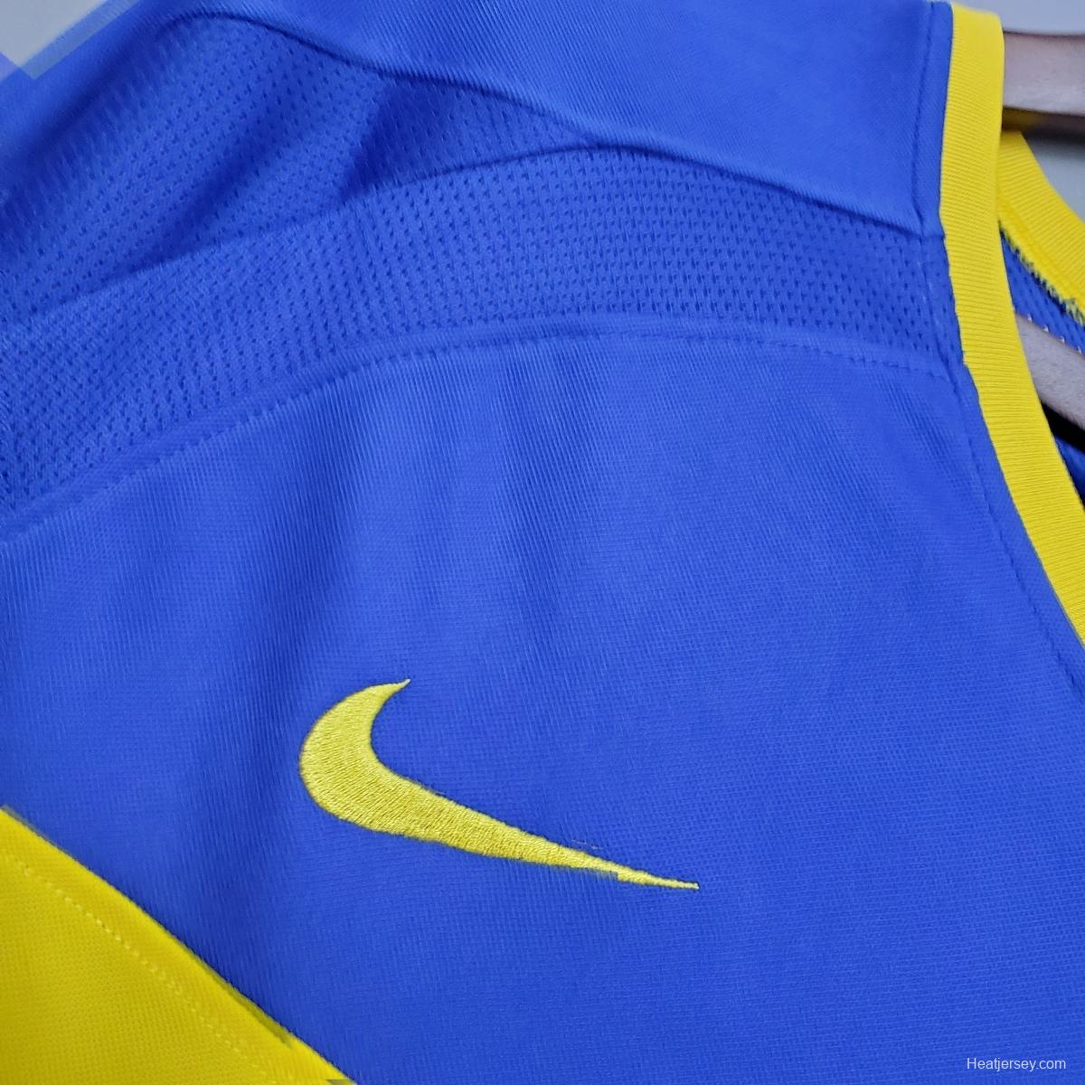 Retro Long Sleeve Boca Juniors 03/04 home Soccer Jersey