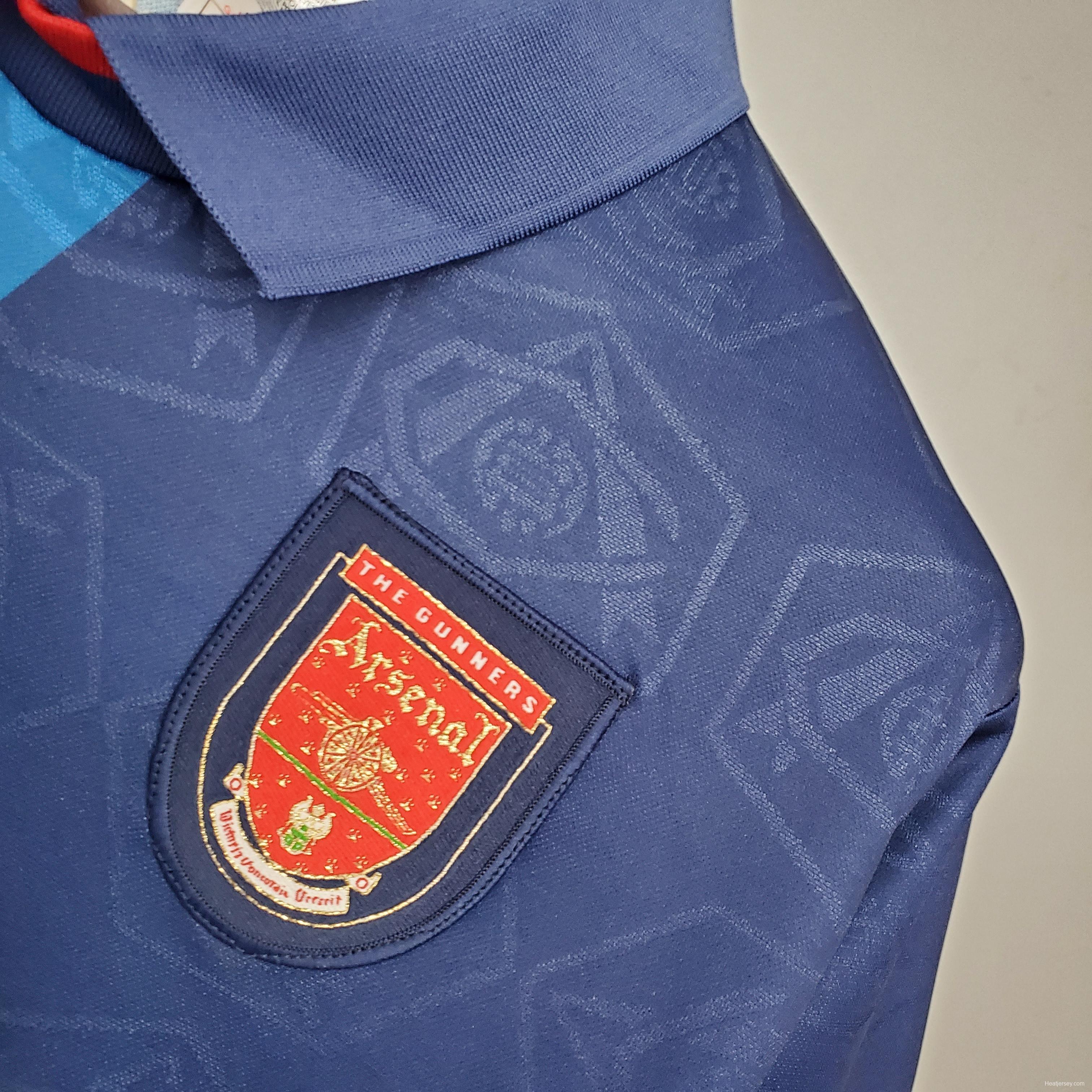 Retro 95/96 Arsenal away Soccer Jersey