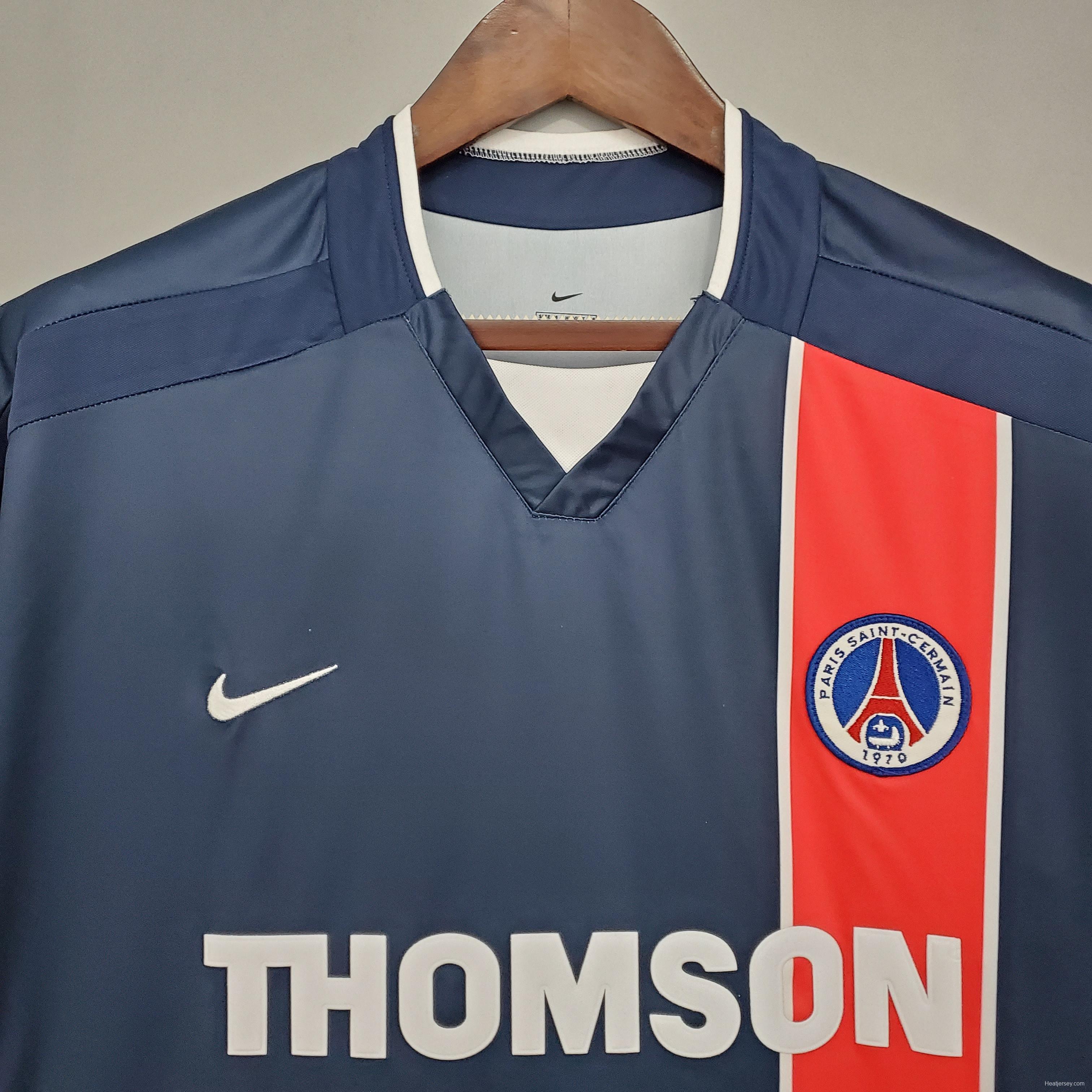 Retro PSG 02/03 home Soccer Jersey