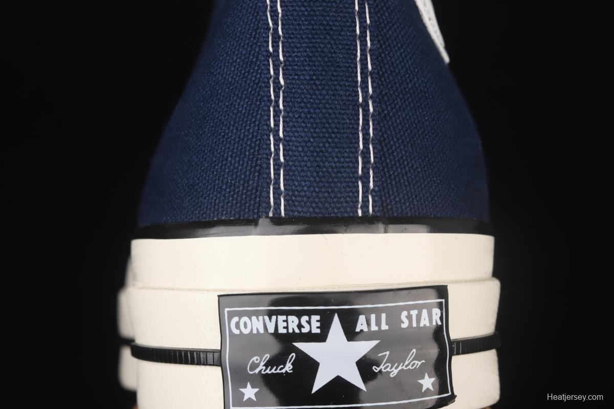 Converse 1970 S 22ss Environmental Protection Color matching High-top Leisure Board shoes 172676C