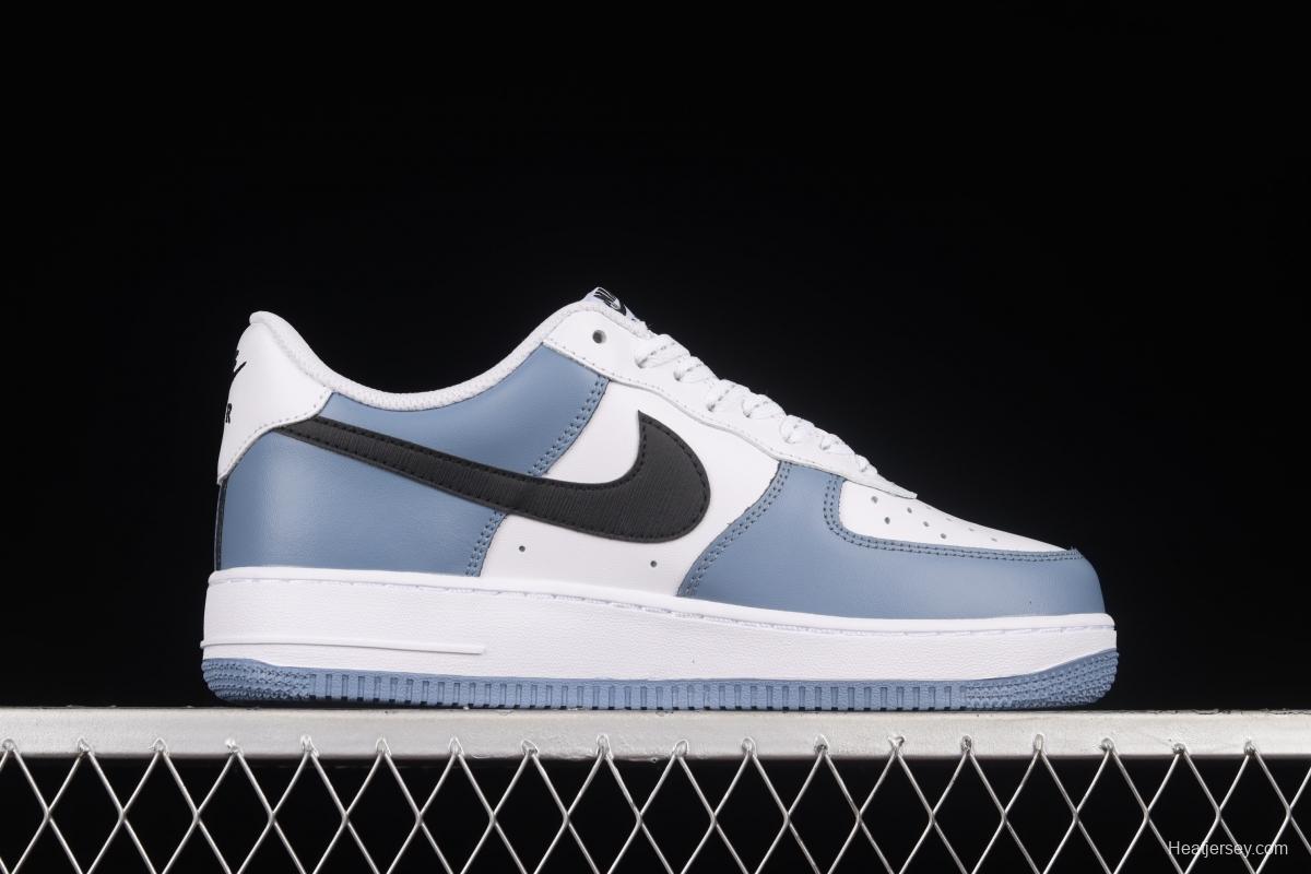 NIKE Air Force 1'07 Low Sky Blue Color Matching Low Top Casual Sneakers CQ5059-109