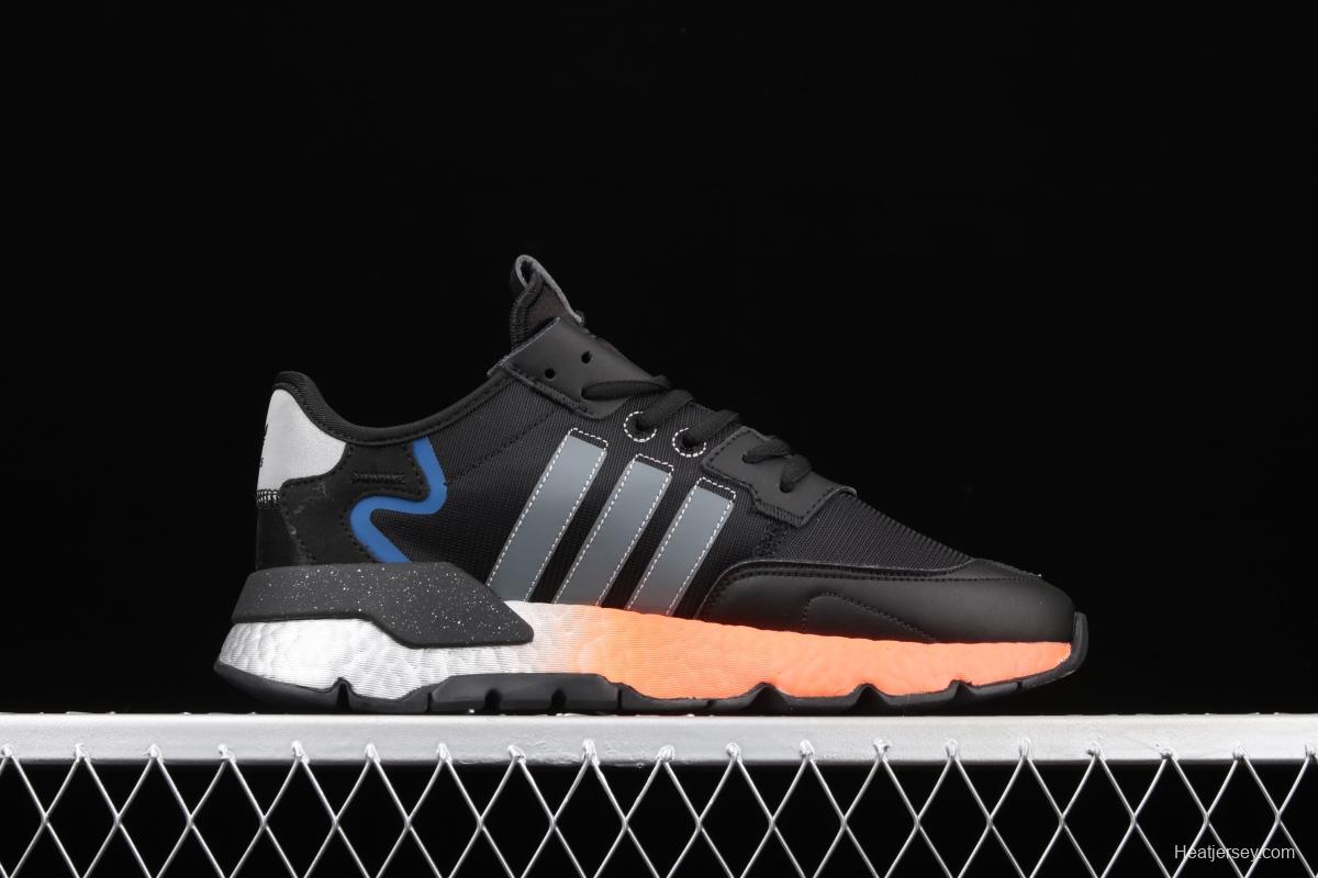 Adidas Nite Jogger Boost FY3686 3M reflective retro running shoes