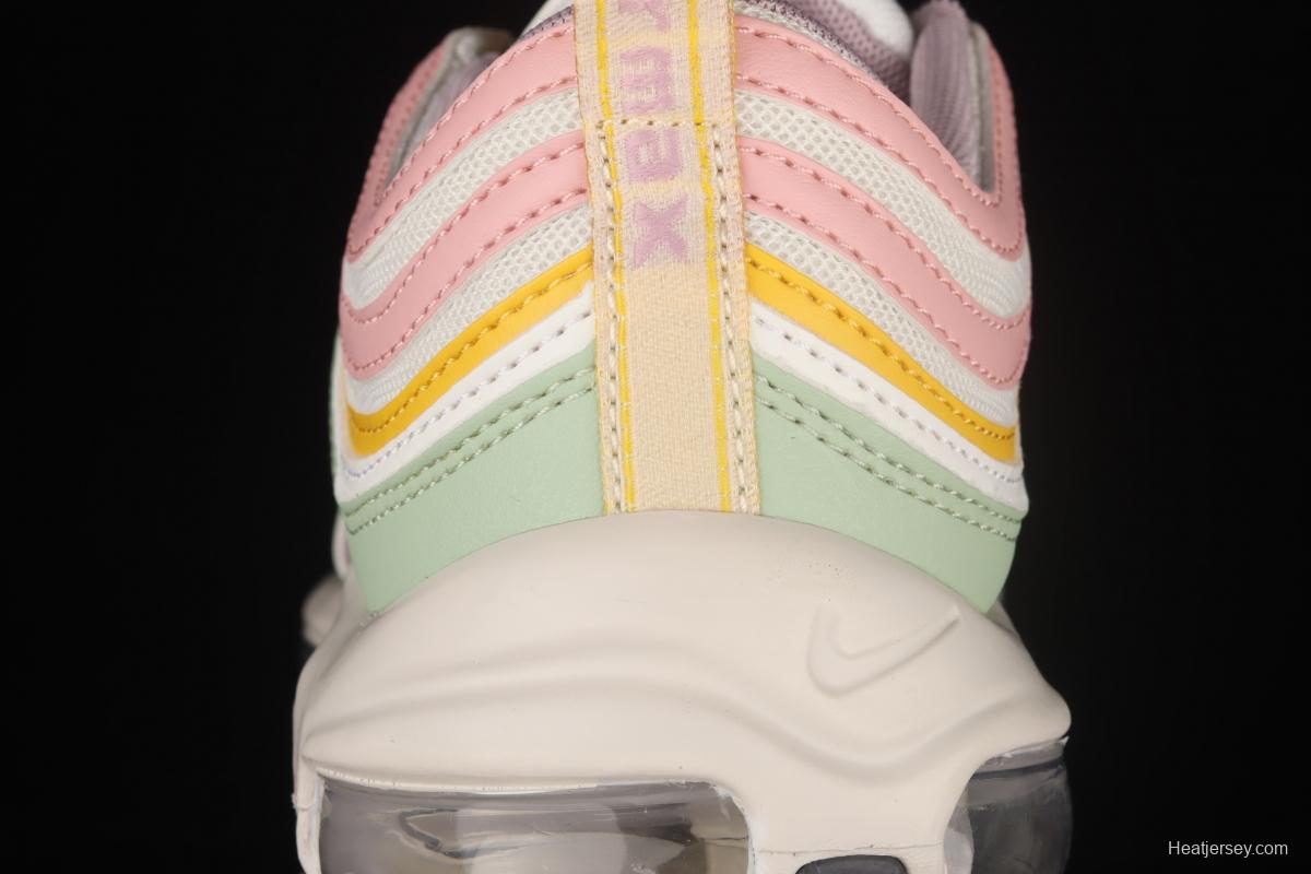 NIKE Air Max97 Pastel Macaron soft powder retro air cushion running shoes DH1594-001