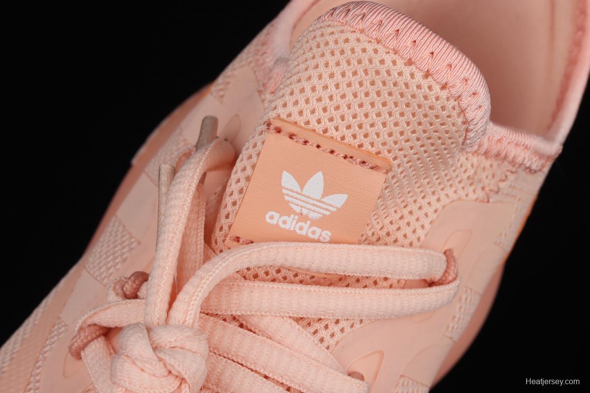 Kids Adidas ZX 2K FW2361 clover is light and breathable in summer Kids