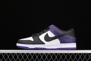 NIKE SB DUNK Low Court Purple black and purple North Carolina low-top leisure sports skateboard shoes BQ6817-500