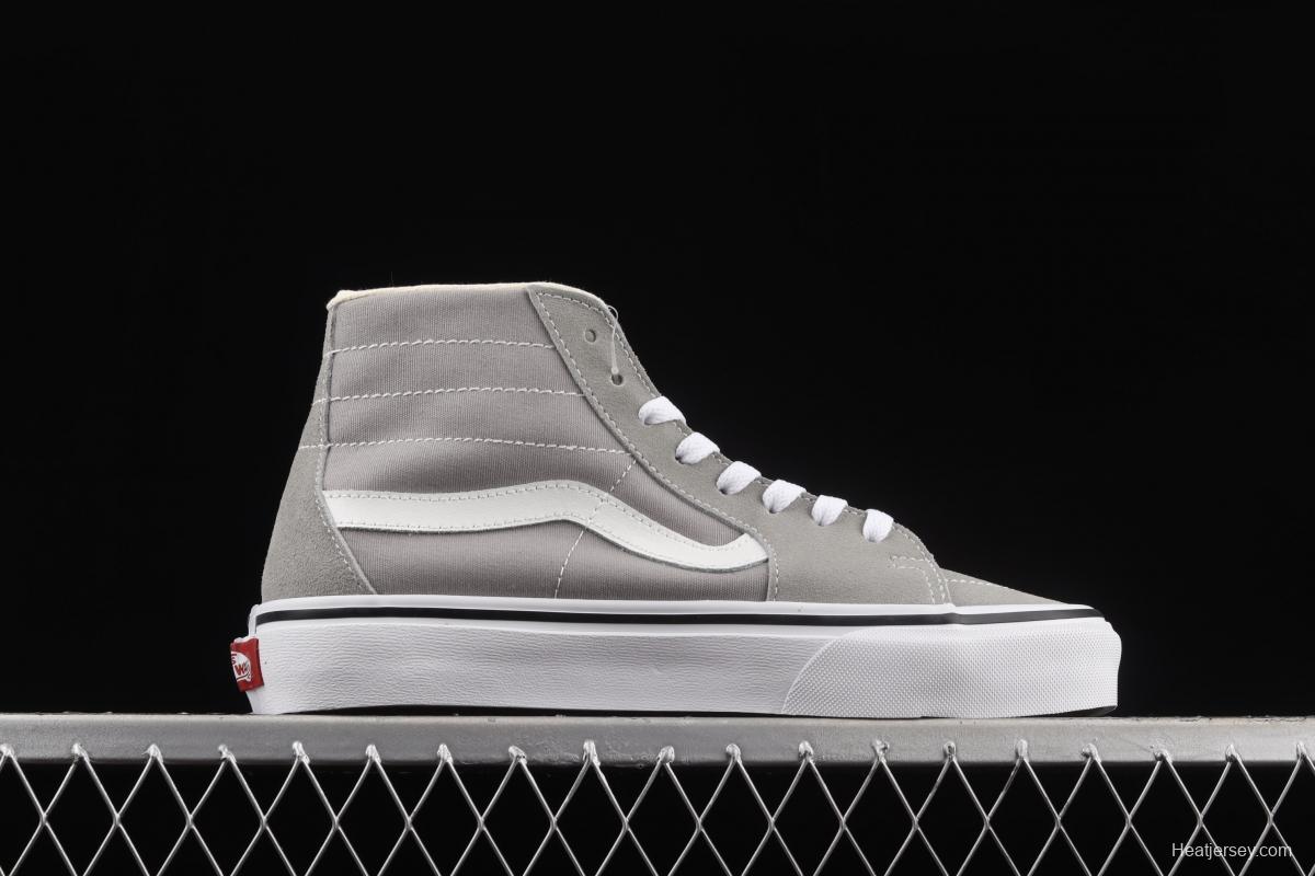 Vans Sk8-Hi Vance light gray Gaobang casual canvas shoes VN0A4U16IYP