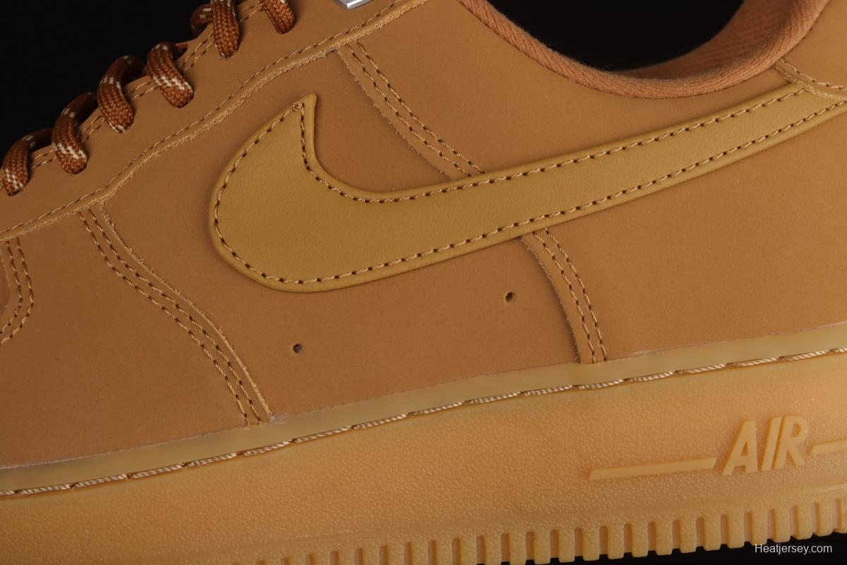 NIKE Air Force 1x 07 WB AF1 wheat low upper shoes CJ9179-200