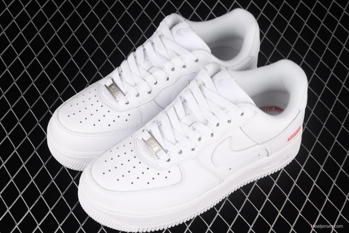 Supreme x NIKE Air Force 1y07 Air Force Joint style low-side Sports Leisure Board shoes CU9225-100