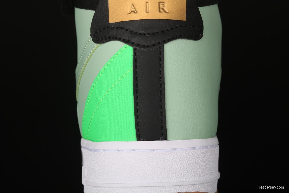 NIKE Air Force 1 High NBA Green Gum NBA Air Force High Top Green Leisure Board shoes CT2306-300