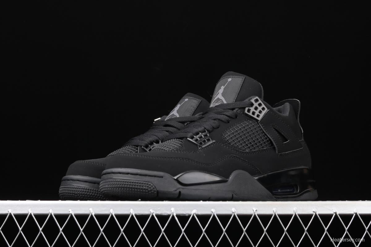 Air Jordan 4 Black Cat black cat headlayer real standard CU1110-010