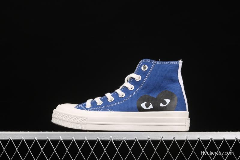 Converse x Cdg Comme des Gar ç ons Play 2021ss Love Co-named High-top Board shoes 171846C