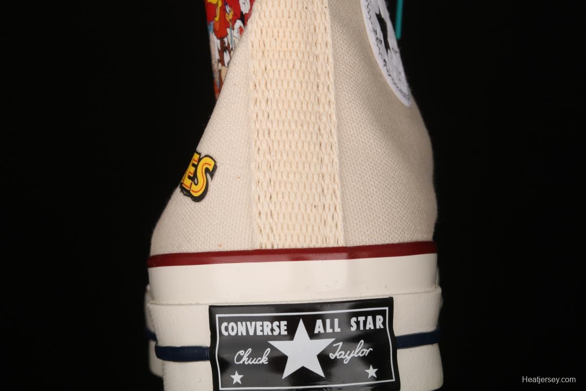 Converse Chuck 1970 s Leyitong latest joint classic graffiti limited edition Samsung canvas shoes 162053C