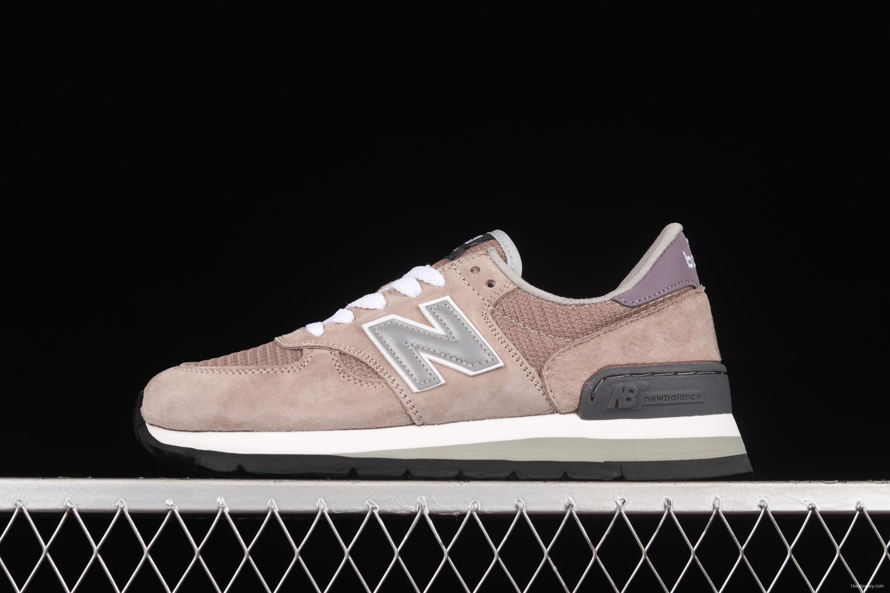 Kxth x New Balance New Bailun 990 Series Joint style retro Leisure running shoes M990KT1