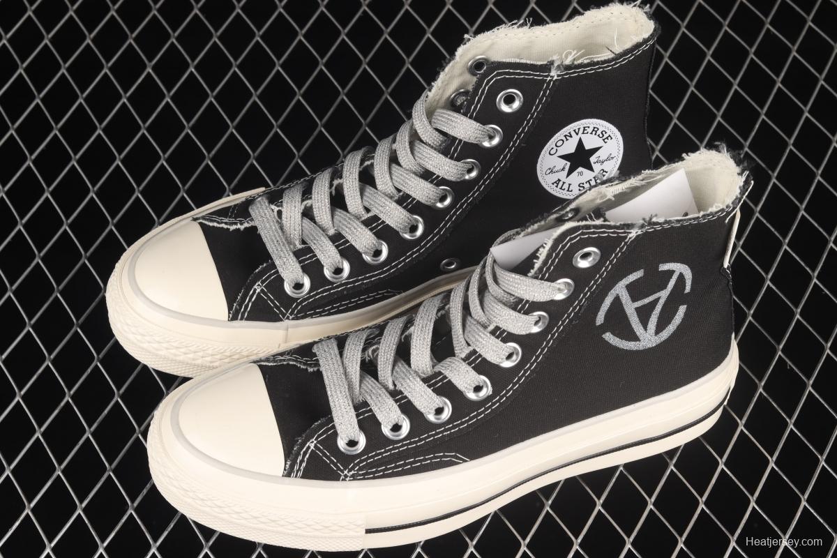 Converse Slam Jam Chuck 70 High Converse Flying Line vintage high-top casual board shoes 173568C