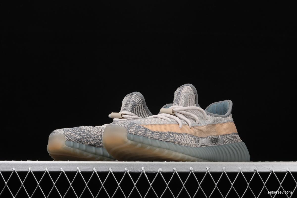 Adidas Yeezy Boost 350 V2 Israfil FZ5421 Darth Coconut 350 second Generation Silver Blue Angel Color BASF Popcorn