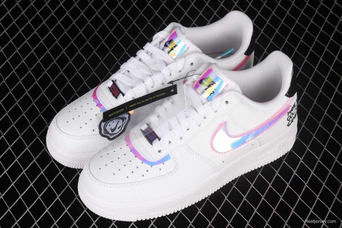 NIKE Air Force 1 Rwact QS Laser Game Pixel Hook change low-end Fashion Leisure Sports shoes DC0710-191