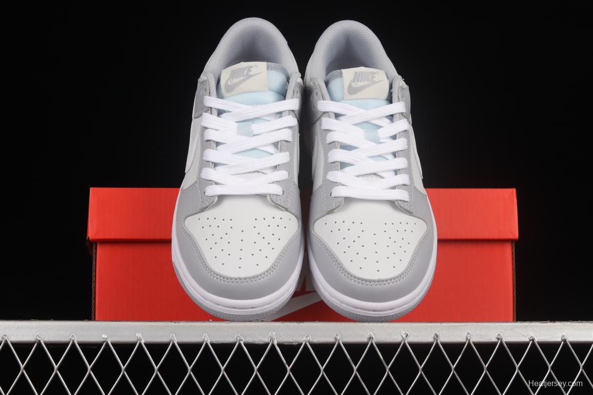 NIKE DUNK Low Retro Grey White Cool Grey Color Matching SB Buckle Rebounds Fashion Casual Sneakers DJ6188-001