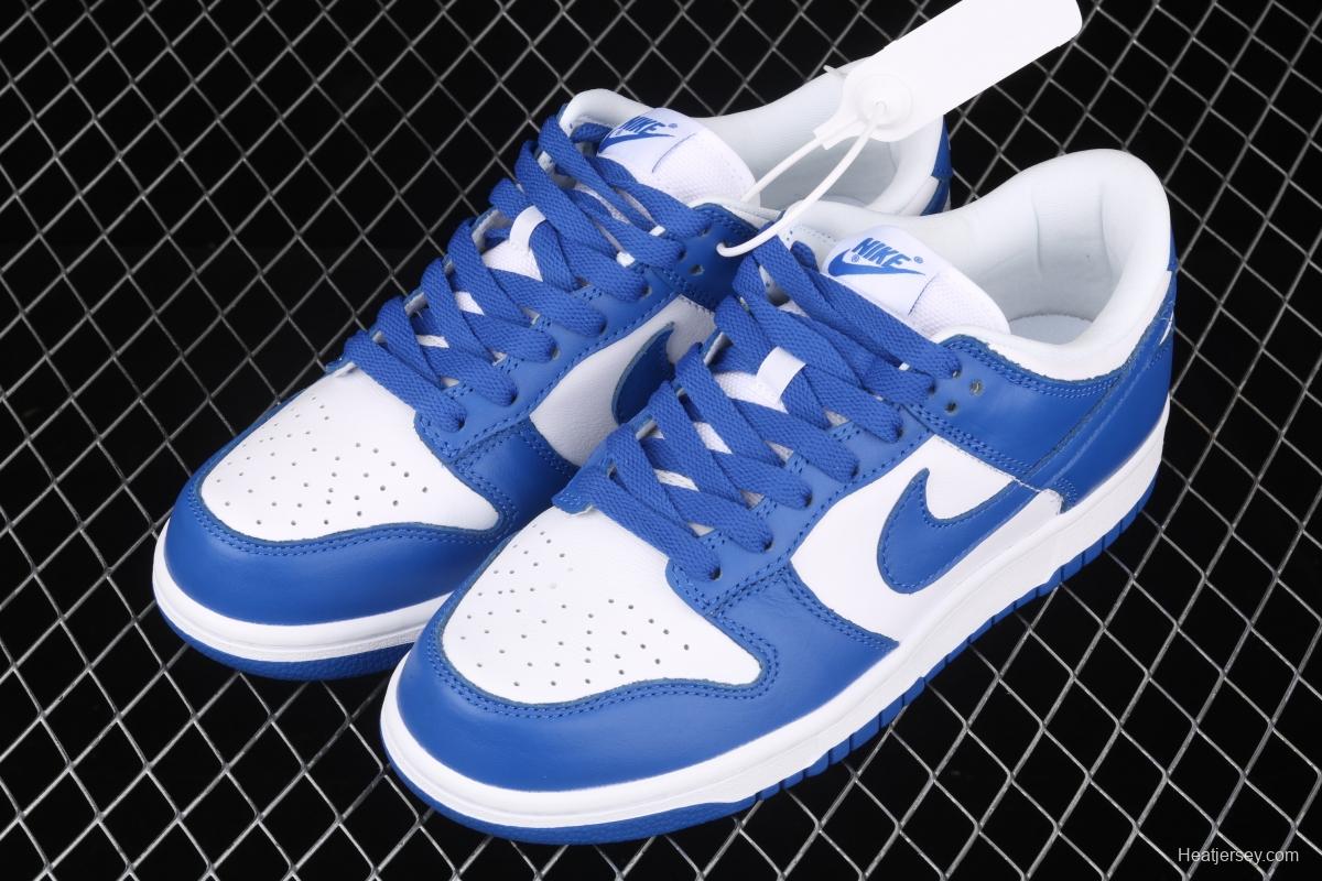 NIKE SB DUNK Low NCAA 35th Anniversary White Blue first year Color matching Skateboard shoes CU1726-100