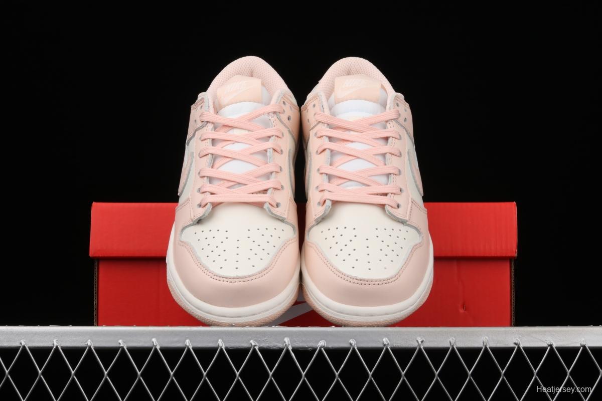 NIKE SB DUNK Low Orange Pearl Slam Dunk Series Cherry Blossom Pink Pearl low-side leisure sports skateboard shoes DD1503-102