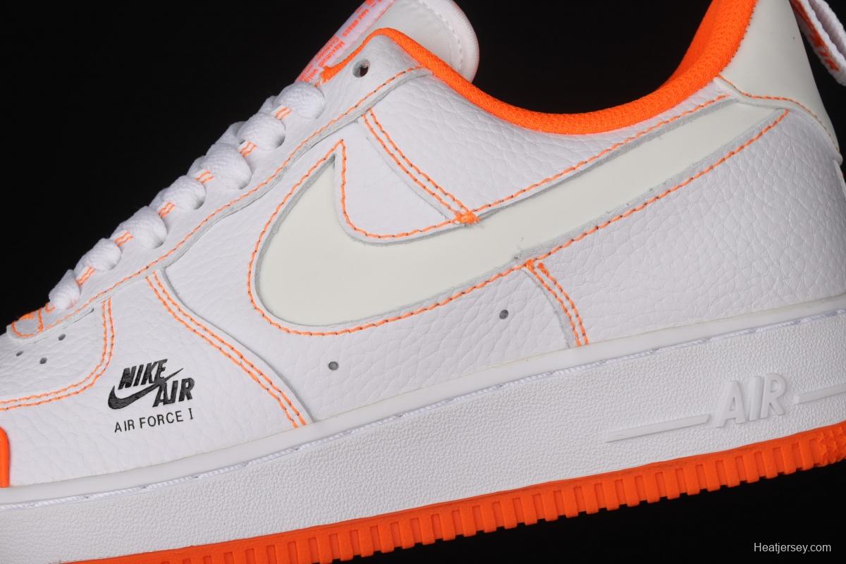 NIKE Air Force 1 Premium ShAdidasow Grey side Logo 3M reflective low upper shoes CV3039-103