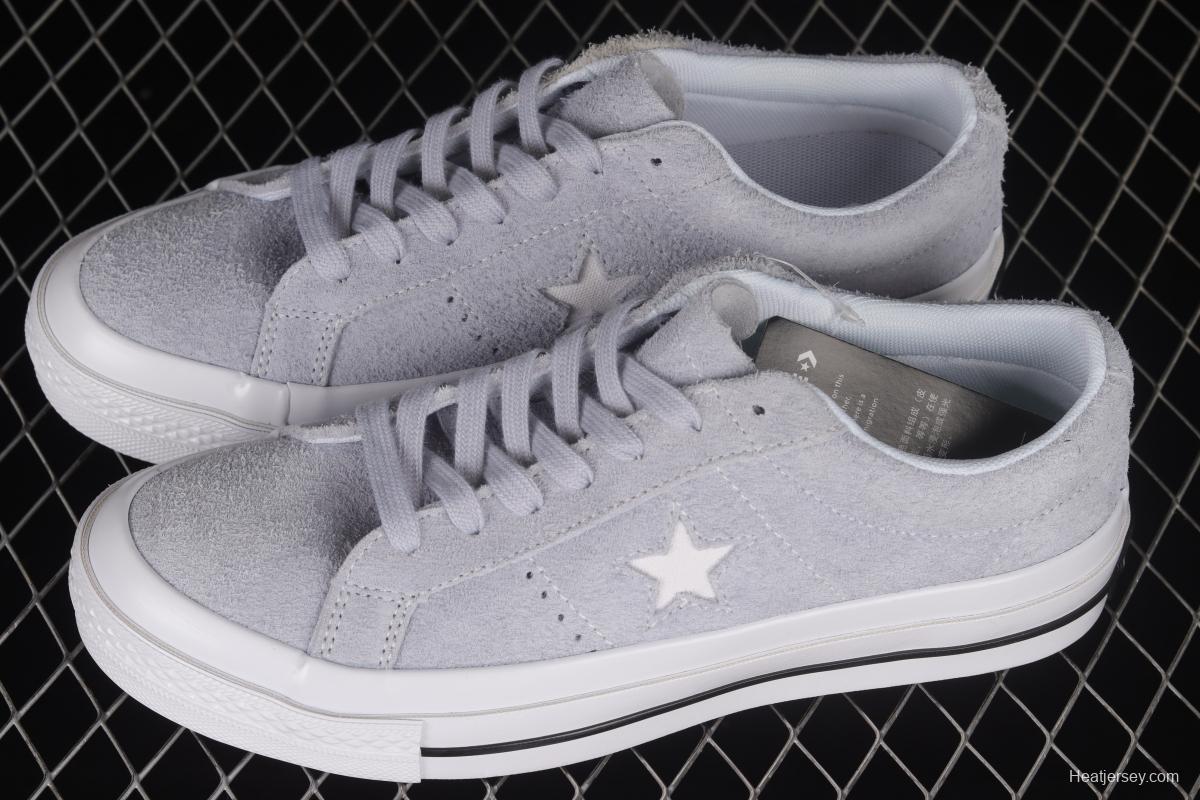 Converse One Star new color matching smog purple gray low-top sneakers 172387C