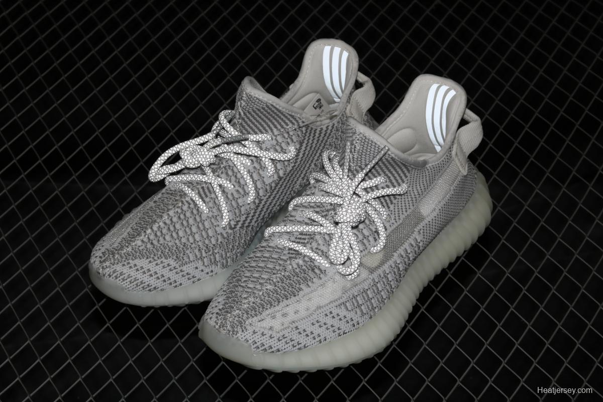 Adidas Yeezy 350V2 Real Boost EF2905 Darth Coconut 350 second Generation Hollow Silk Grey Angel