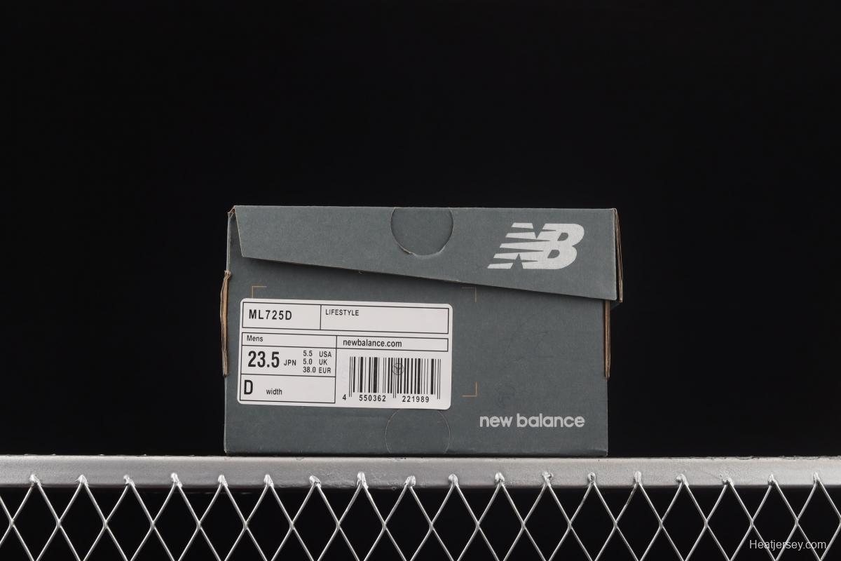 New Balance ML725 series retro single breathable retro daddy sports leisure running shoes ML725D