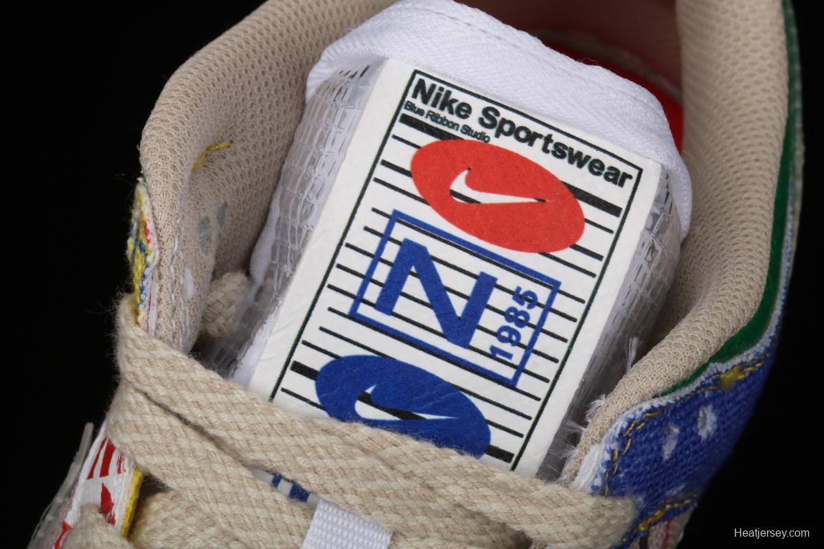 NIKE SB DUNK Low SP city supermarket jointly named color bazaar leisure skateboard shoes DA6125-900