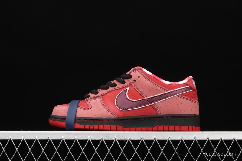 Concepts x NIKE DUNK Low Pro SB Red Lobster red lobster with full head layer 313170-661