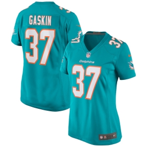 Women's Myles Gaskin Aqua Player Limited Team Jersey