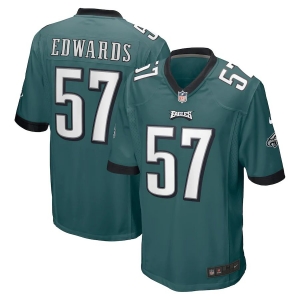 Men's T.J. Edwards Midnight Green Player Limited Team Jersey