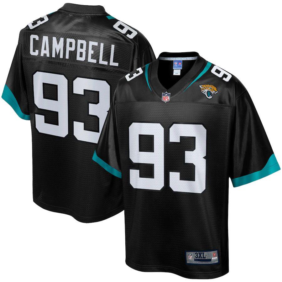 Men's Calais Campbell Pro Line Black Player Limited Team Jersey