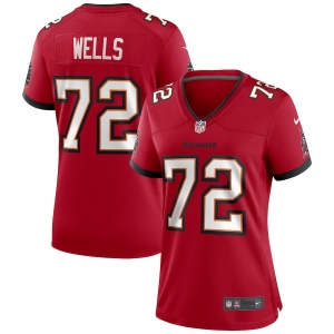 Women's Josh Wells Red Player Limited Team Jersey