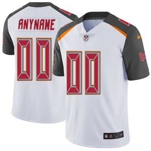 Men's White Custom Limited Team Jersey