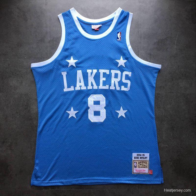 Men's Kobe Bryant Blue Retro Classic Team Jersey