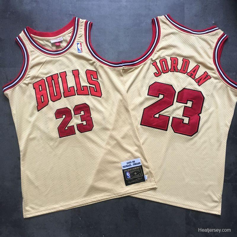 Men's Michael Jordan White Retro Classic Team Jersey