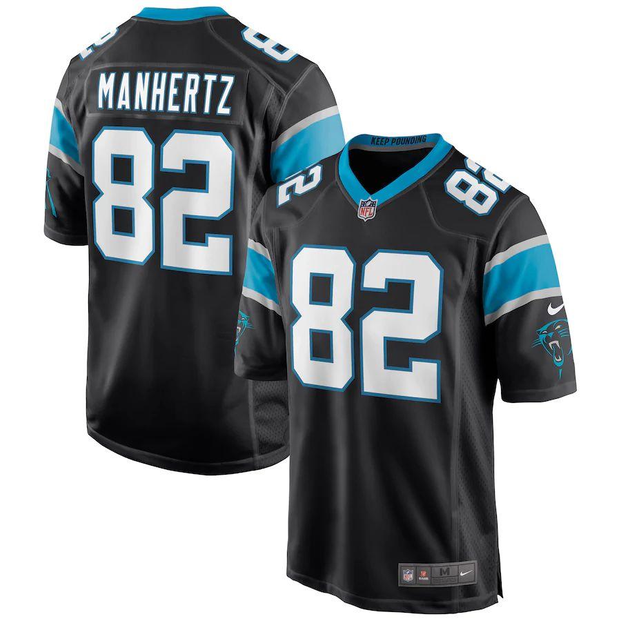 Men's Chris Manhertz Black Player Limited Team Jersey