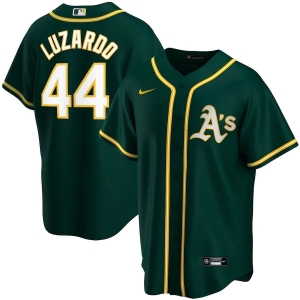 Men's Jesus Luzardo Green Alternate 2020 Player Team Jersey