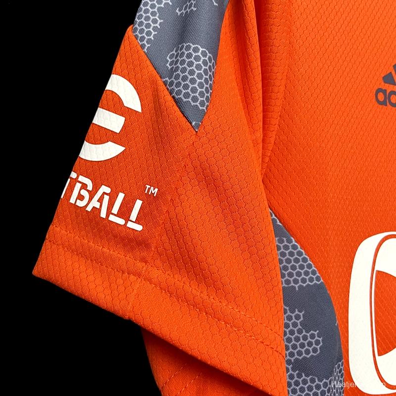 22/23 Chile Universidad De Goalkeeper Orange Jersey