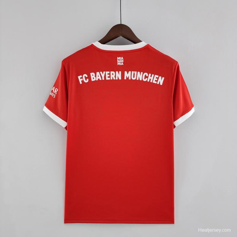 22/23 Bayern Munich Home Soccer Jersey