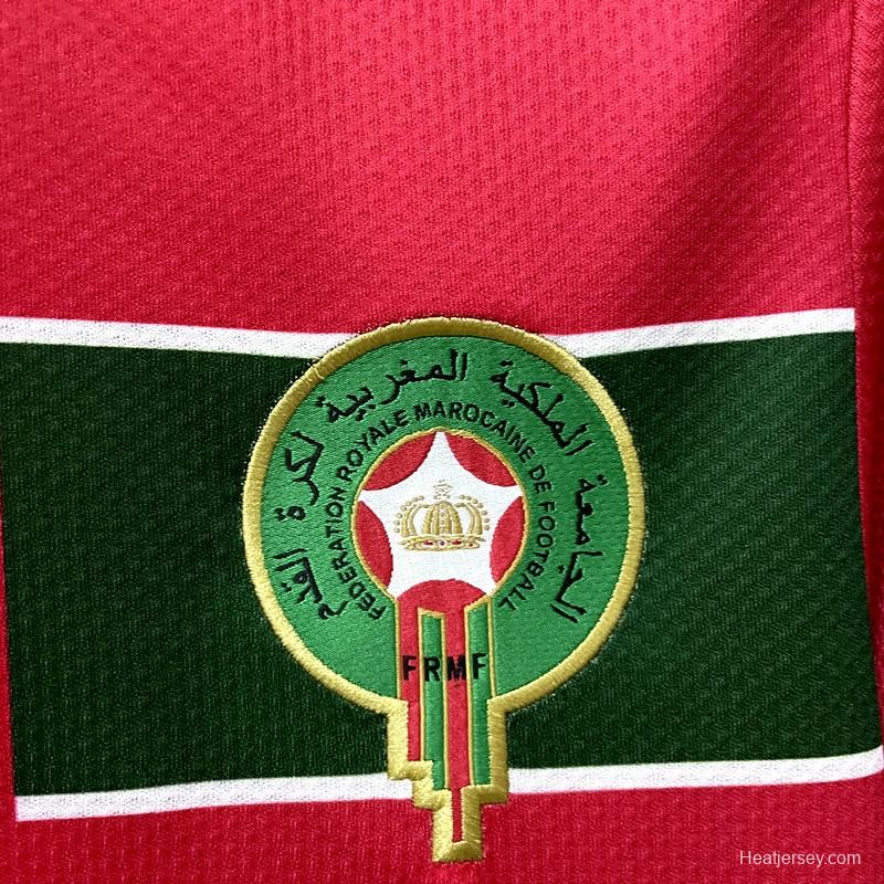 2022 Morocco Home Soccer Jersey