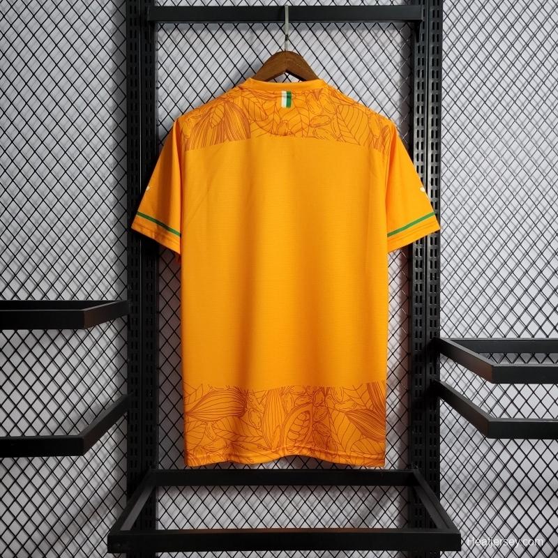 22/23 Ivory Coast Orange Training Jersey