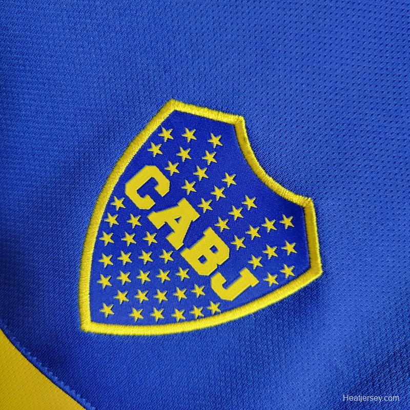 22/23 Boca Juniors Home Soccer Jersey