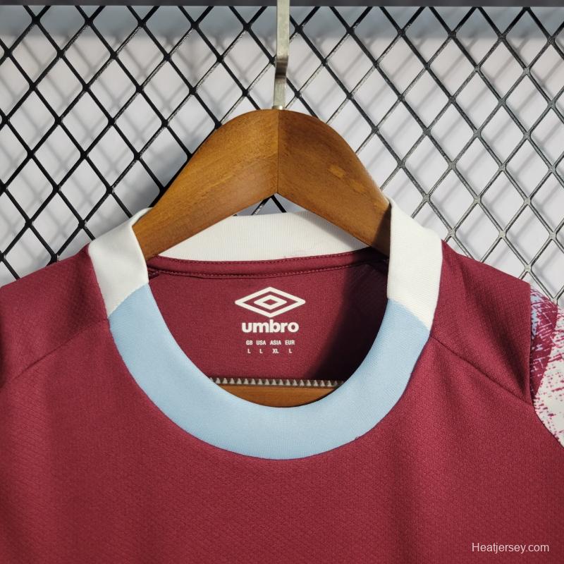 22/23 West Ham Home Soccer Jersey