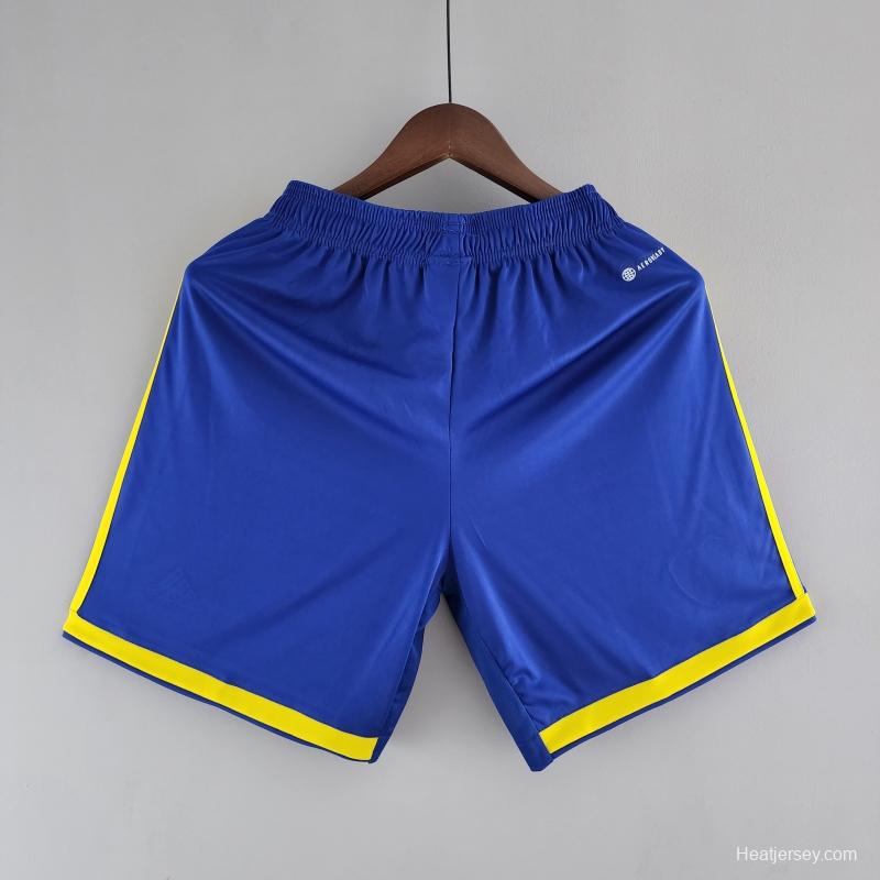 22/23 Boca Juniors Shorts Home