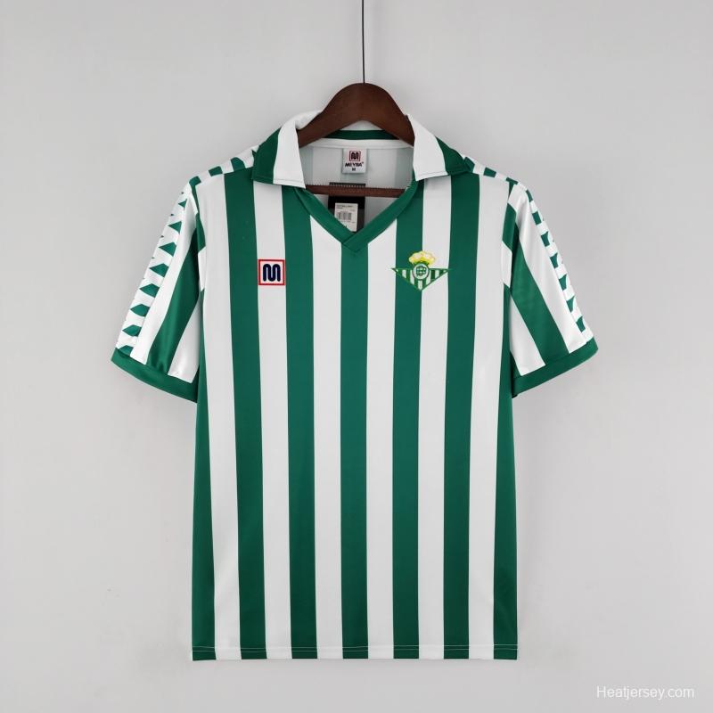 Retro Real Betis 82/85 Home Soccer Jersey